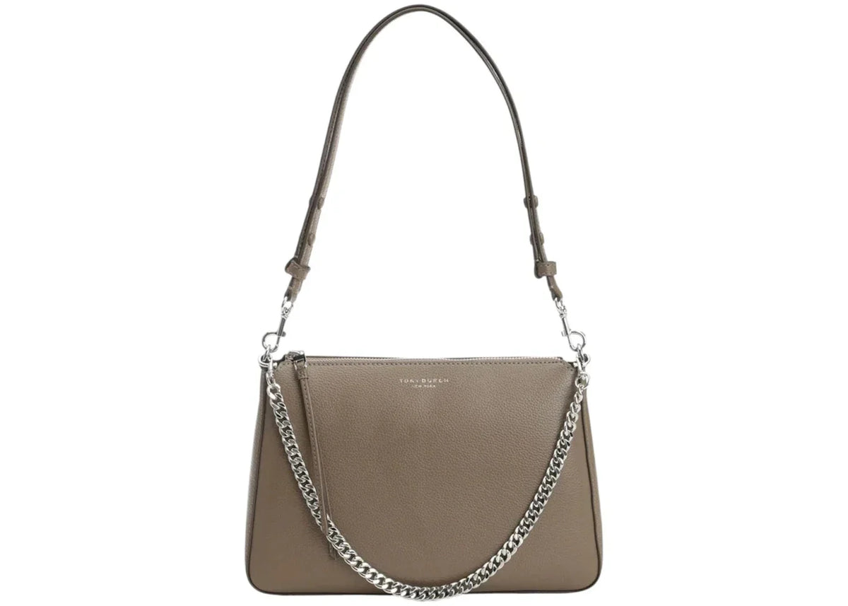 Tory Burch Perry Shoulder Bag Wild Mushroom